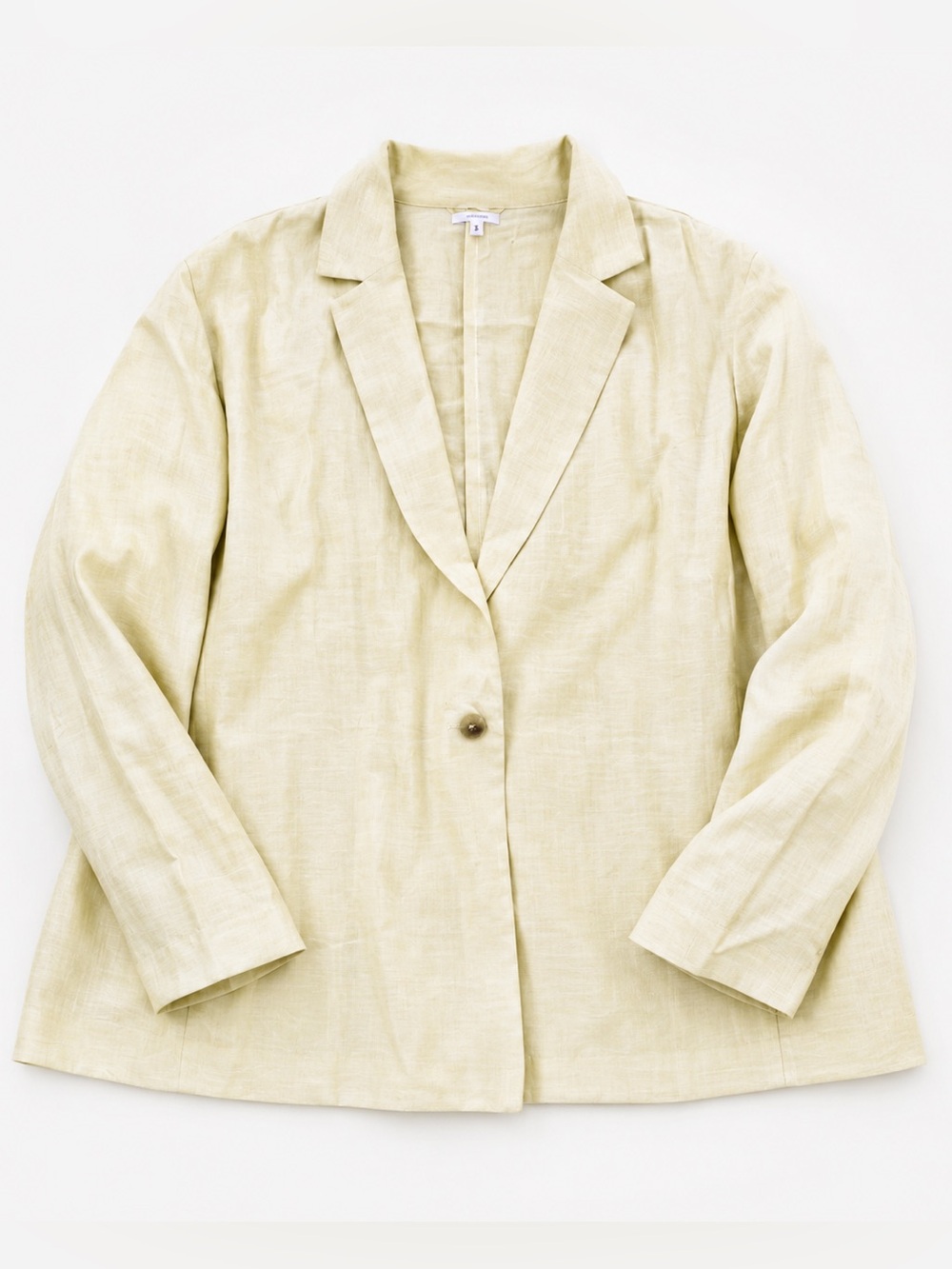 Maurices Yellow Linen Blazer